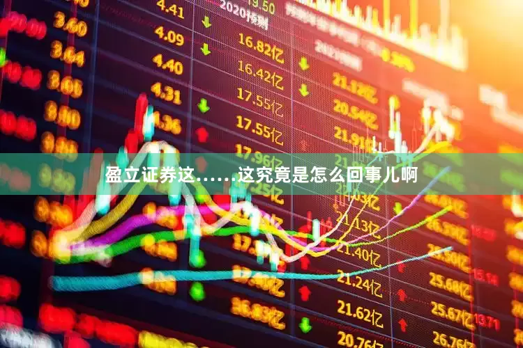 盈立证券这……这究竟是怎么回事儿啊