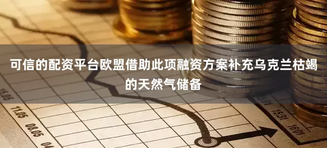 可信的配资平台欧盟借助此项融资方案补充乌克兰枯竭的天然气储备